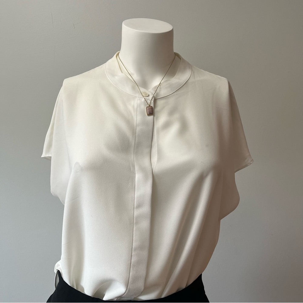 Elegant White Women's Top